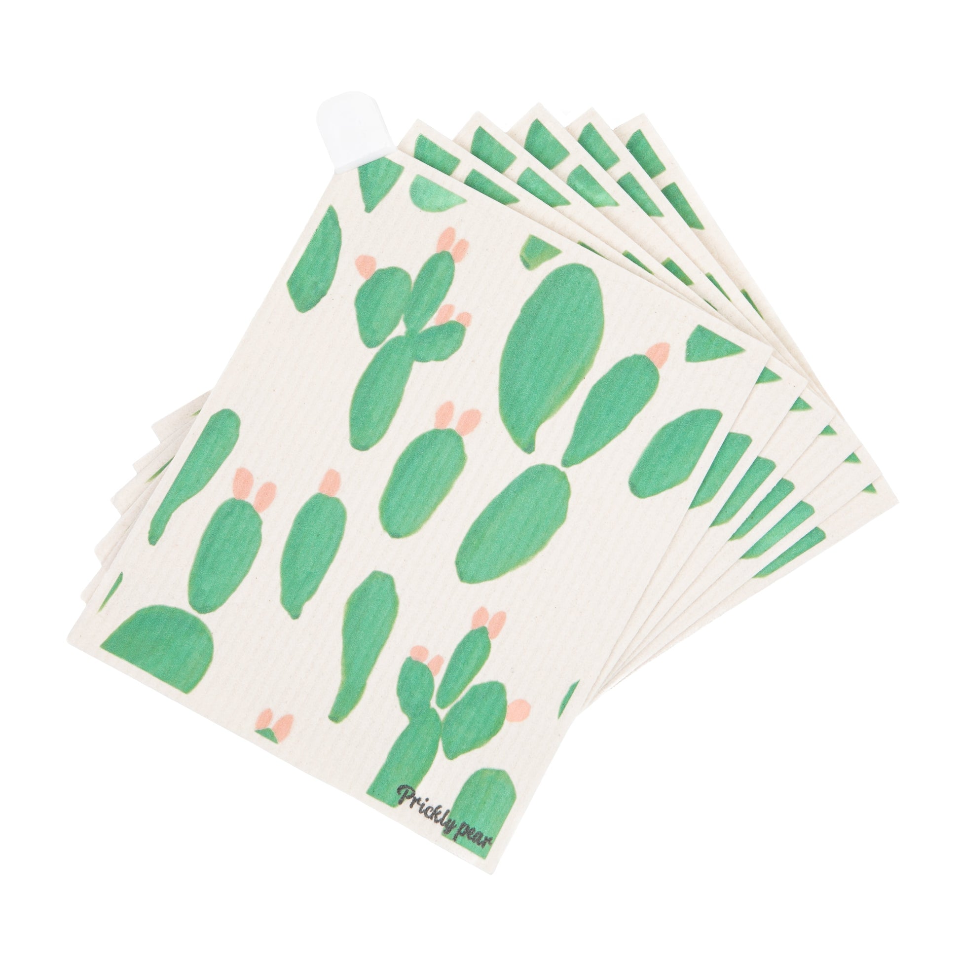 Prickly pear reusable paper towels 6 pack large