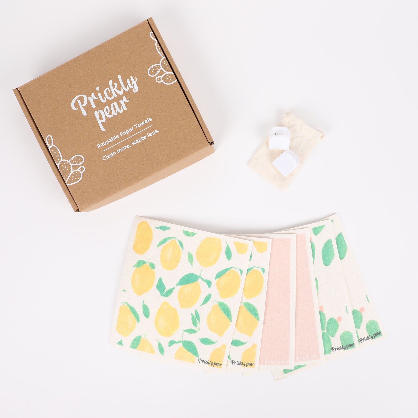 Small Reusable Paper Towels 6-Pack